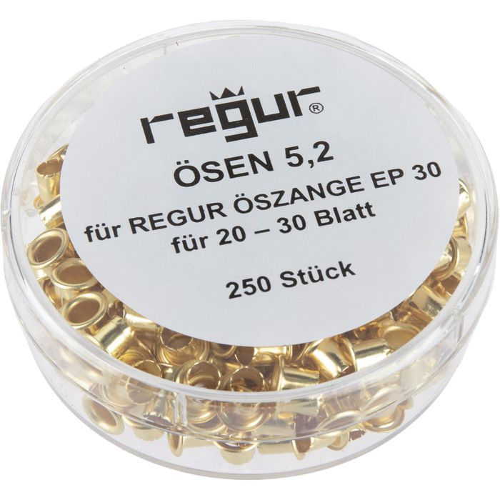 Regur Ösen 4 2 für Ösenzange EP 30 Ø 4 mm Länge 4 2 mm 250 Stück