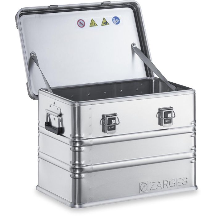 Zarges Alubox K Universalkiste Liter Mit Deckel Und