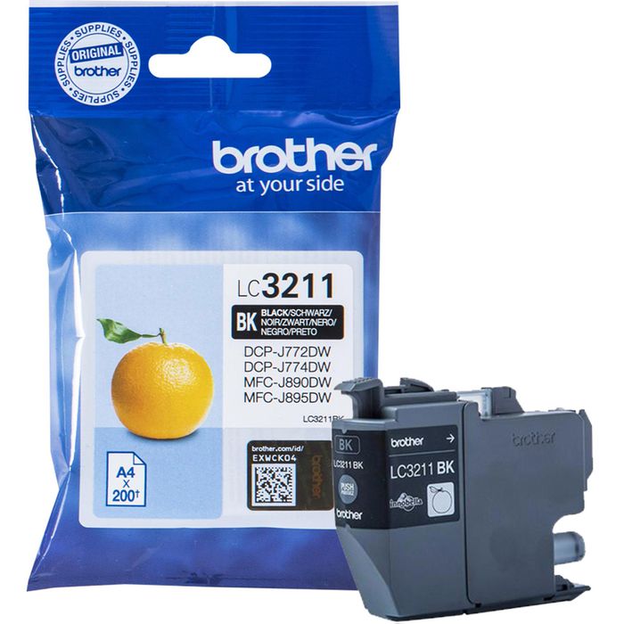 Brother Lc Bk Schwarz Seiten Tintenpatrone B Ttcher Ag