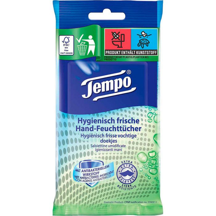 Tempo Erfrischungst Cher Fresh To Go Protect Antibakteriell