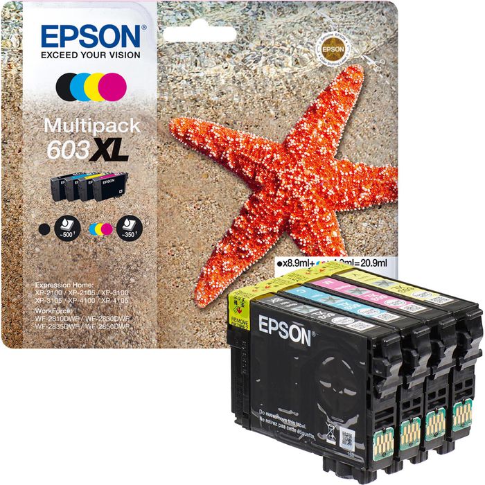 Epson Xl Multipack Original Druckerpatrone T A Schwarz Cyan