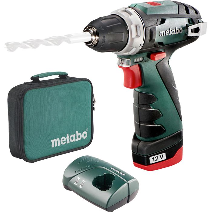 Metabo Akku Bohrschrauber Powermaxx Bs V Ah Mit Akku Und