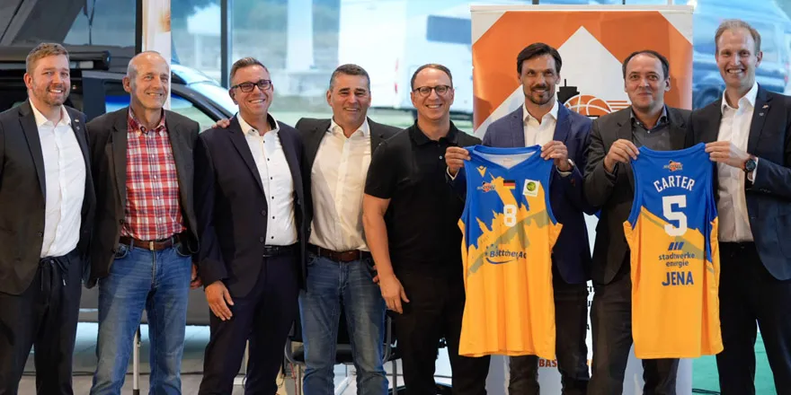 Böttcher AG als neuer Haupt- und Trikotsponsor von Science City Jena für die Saison 2024/25
