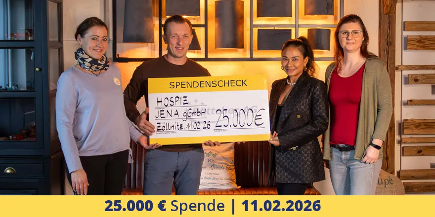Böttcher AG spendet 25.000€ an das Hospiz Jena