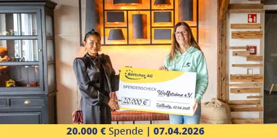 Böttcher AG spendet 20.000 Euro an Wolfsträne e.V. und ermöglicht therapeutische Ferienfreizeit