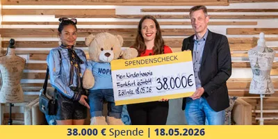 Böttcher AG spendet 38.000 Euro für „Mein Kinderhospiz Frankfurt“
