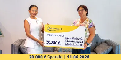 Böttcher AG spendet 20.000 Euro an Elterninitiative für krebskranke Kinder Jena