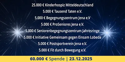 ️Böttcher AG sagt Danke – 60.000€ für soziale Projekte️