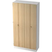 Abbildung eines Falttuerenschranks