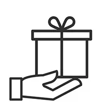 Icon für Gratis-Geschenke