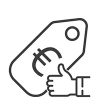 Icon für unschlagbare Preise