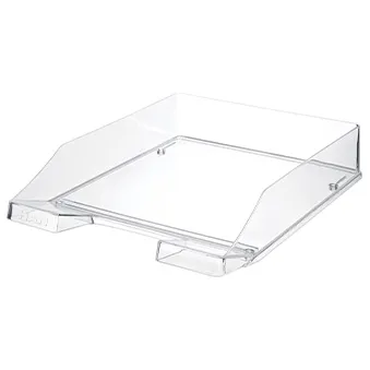 transparente Kunststoffbriefablage