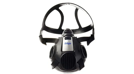 Atemschutzmaske von Dräger als Halbmaske