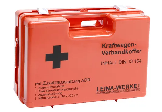 Erste Hilfe Koffer fürs Auto