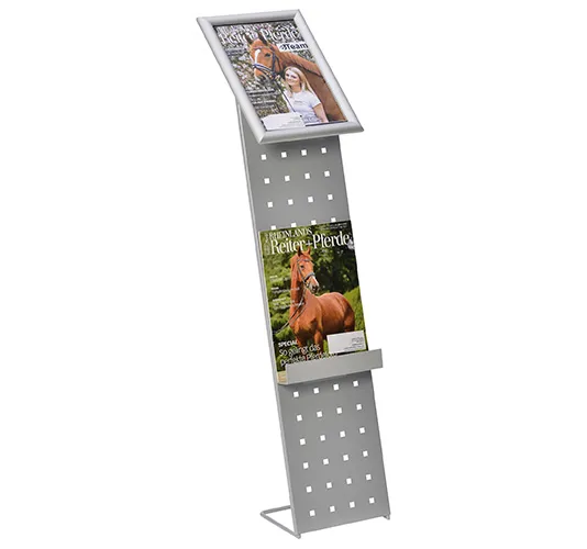 Infoständer mit Prospekthalter