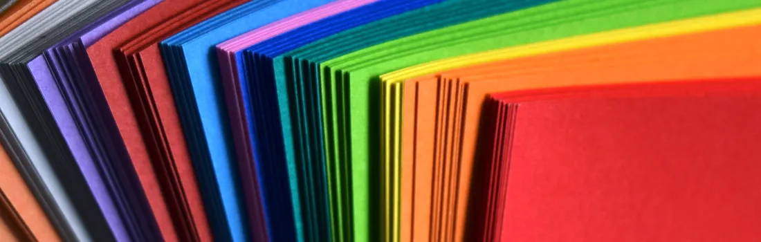Übersicht Kopierpapier farbig