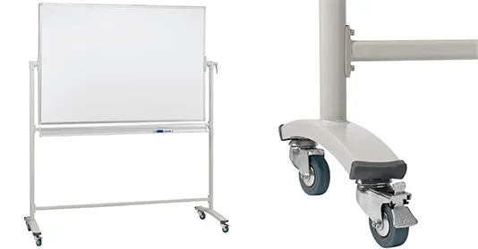 Whiteboard mit Rollen