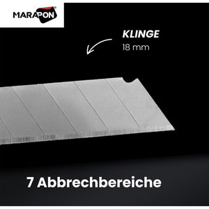 Produktbild für Cuttermesser-Klingen Marapon MCB-18MM, Abbrechklinge