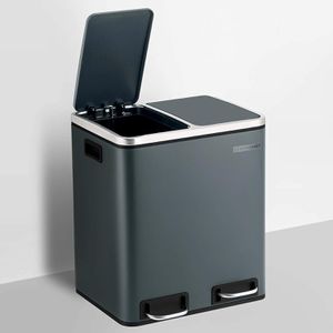 Produktbild für Mülleimer Songmics LTB30GS, anthrazit