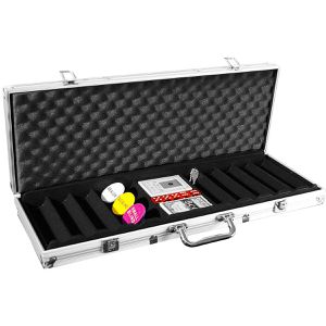 Pokerkoffer Nexos FP32350, leer, für 500 Pokerchips