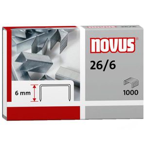 Heftklammern Novus 040-0056, Typ 26/6