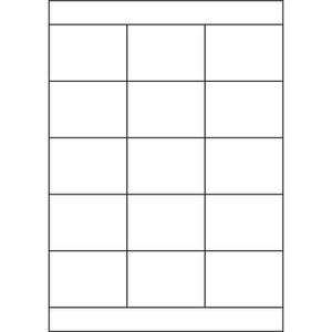 Produktbild für Diskettenetiketten TopStick labels, 8738, weiß