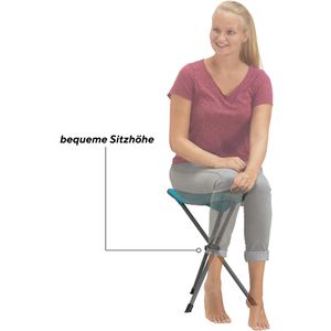 Produktbild für Klapphocker Uquip DARCY, 244019, Dreibeinhocker