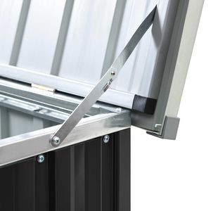 Produktbild für Gartenbox vidaXL 46271, aus Stahl