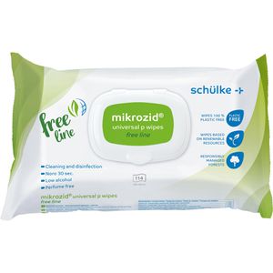 Desinfektionstücher Schülke mikrozid universal p free line