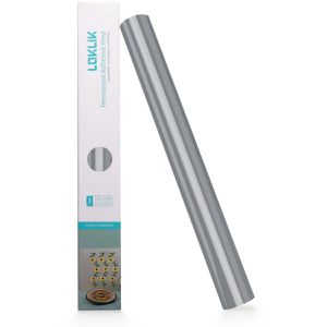 Produktbild für Vinylfolie LOKLiK Permanent, silber