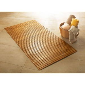 Produktbild für Badematte Kleine-Wolke Holzmatte, 60 x 115 cm