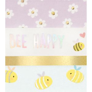 Produktbild für Washi-Tape Folia 26452 Hotfoil, mit Glanzeffekt, Bees gold