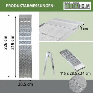 Produktbild für Auffahrrampe Trutzholm 21422901, 2 Stück