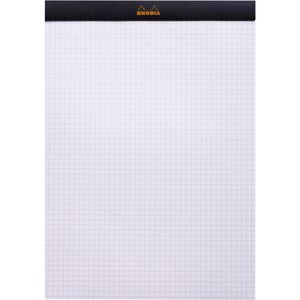 Produktbild für Notizblock Rhodia 182009C, schwarz, A4