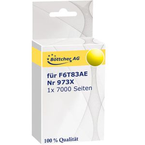 Produktbild für Tinte Böttcher-AG für HP 973X, F6T83AE