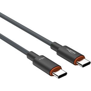 Produktbild für Ladekabel Ansmann 1700-0177, anthrazit, 0,6m