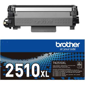 Brother TN2510XL TN-2510XL High Capacity Black Toner Cartridge (3,000 Pages)