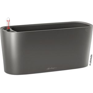 Übertopf Lechuza DELTA 20, anthrazit metallic, 40 x 18 x 15 cm