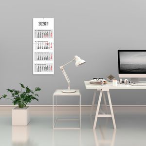 Produktbild für 4-Monatskalender Kalenderwerk Varius 4 Maxi, Jahr 2026