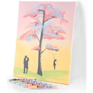 Produktbild für Acrylstifte Edding 5100 Acrylic Pastell Medium