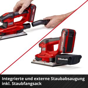 Produktbild für Schwingschleifer Einhell TE-OS18/230 Li Solo, Akku