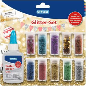 Glitzer Stylex 23386 Glitter-Set
