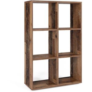 Bücherregal Vicco Karree, dunkelbraun