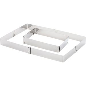 Produktbild für Backrahmen APS 00042, mit Klemmung, aus Edelstahl