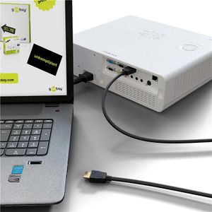 Produktbild für HDMI-Kabel Goobay 60625 HDMI 2.0, vergoldete Stecker