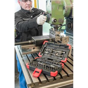 Produktbild für Steckschlüssel Vigor V2414N, 46-teilig