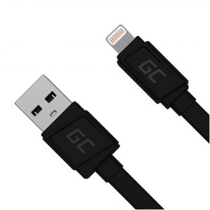 Produktbild für Ladekabel Green-Cell GC Matte, schwarz, 0,25m