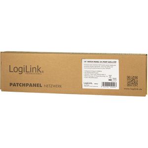 Produktbild für Patchpanel LogiLink NP0055, Cat 6
