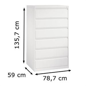 Produktbild für Karteischrank CP-Möbel Acurado C2000, für DIN A5