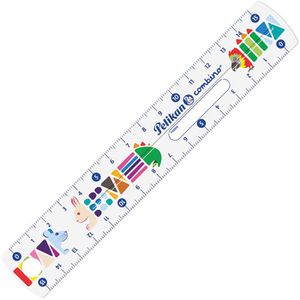 Produktbild für Lineal Pelikan Combino 811224, 15 cm